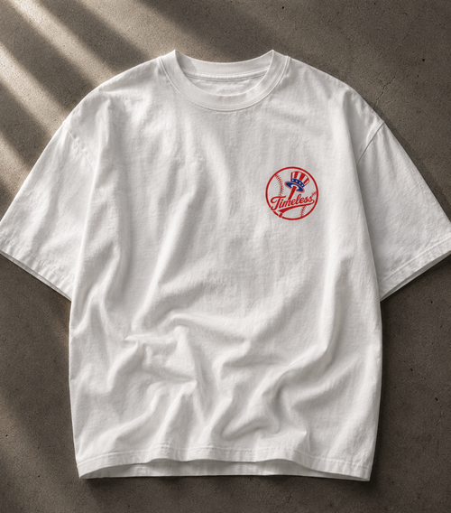 Timeless baseball  Drop-Shoulder Tee - Timelessnyc